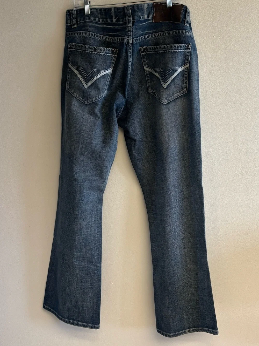Men's Rock & Roll Denim men's bootcut Double Barrel relaxed fit jeans